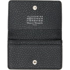 Maison Margiela Black Four Stitches Card Holder