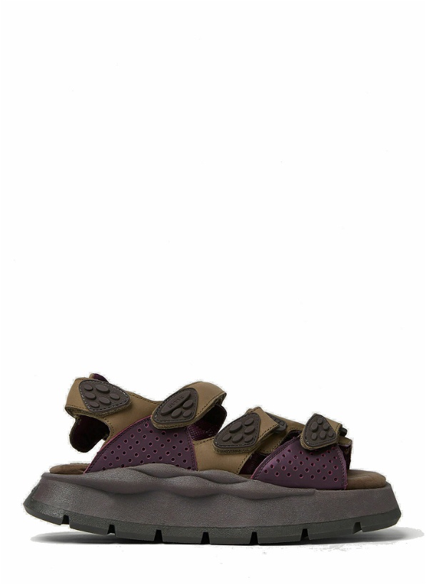 Photo: Quest Platform Sandals in Brown