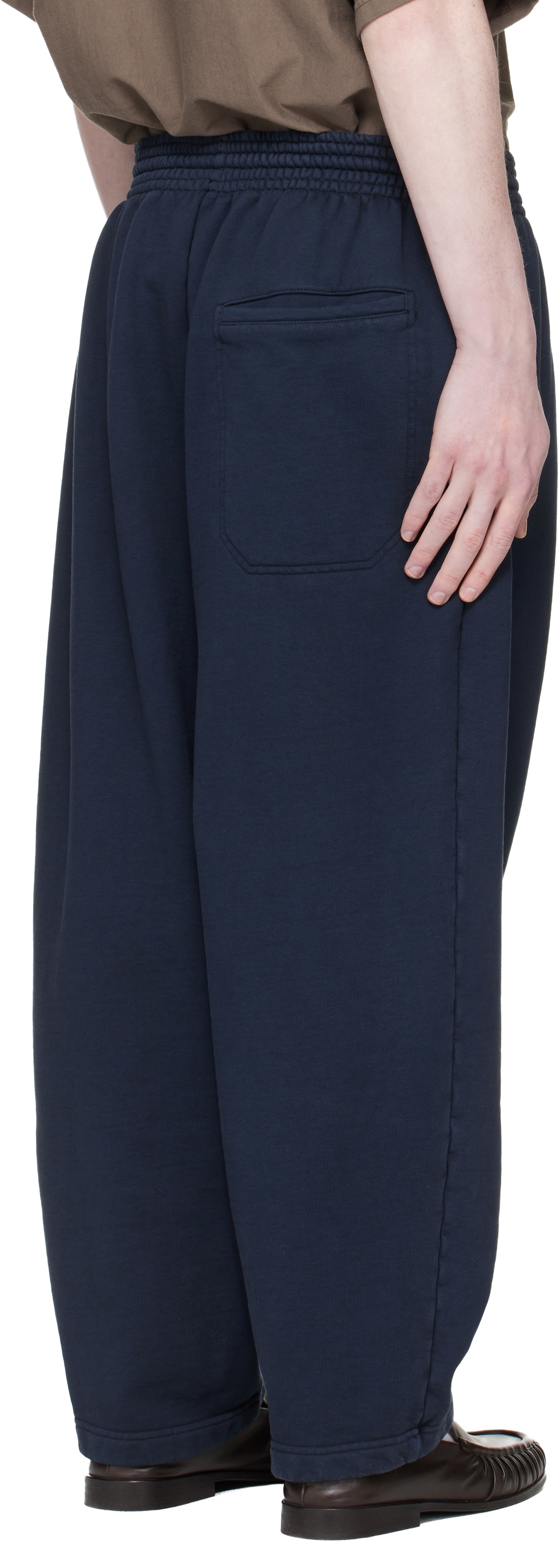 Hed Mayner Navy Drawstring Sweatpants