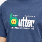 Butter Goods Men's Electronics T-Shirt in Denim