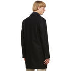 A.P.C. Black Wool Visconti Coat