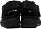 SUICOKE Black UNBITA-ab Sandals