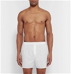 Sunspel - Cotton Boxer Shorts - Men - White