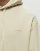 Ami Paris Fade Out Hoodie Beige - Mens - Hoodies