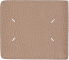 Maison Margiela Beige Four Stitches Wallet