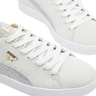 Puma Men's Clyde MIJ Sorayama Sneakers in Feather Grey/Puma Silver