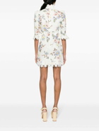 ZIMMERMANN - Lace Trimmed Linen Mini Dress