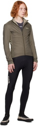 PEdALED Khaki Packable Jacket