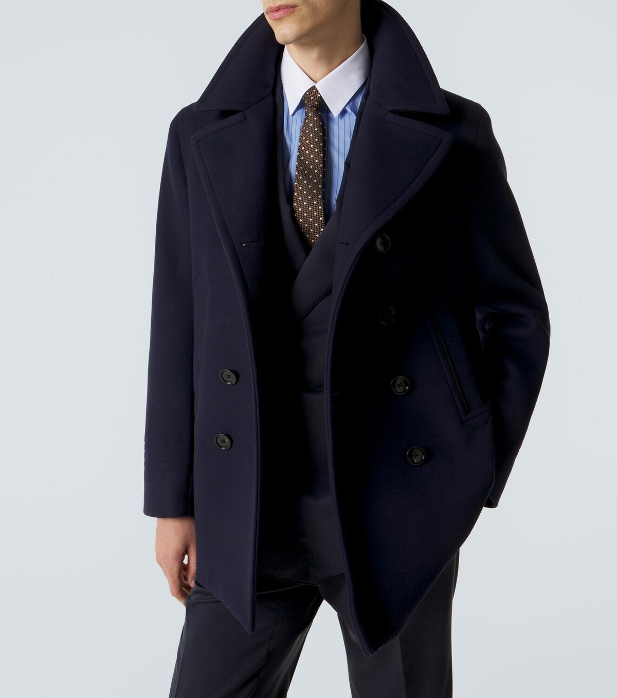 Tom Ford Wool felt peacoat
