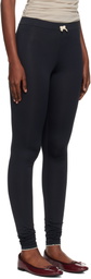 Caro Editions Black Jersey Leggings