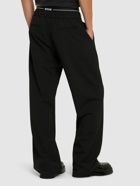 MSGM Solid Lightweight Wool Blend Pants