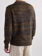 A Kind Of Guise - Polonia Linen and Merino Wool-Blend Sweater - Green
