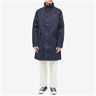Fred Perry Authentic Men's Funnel Neck Parka Jacket in Navy