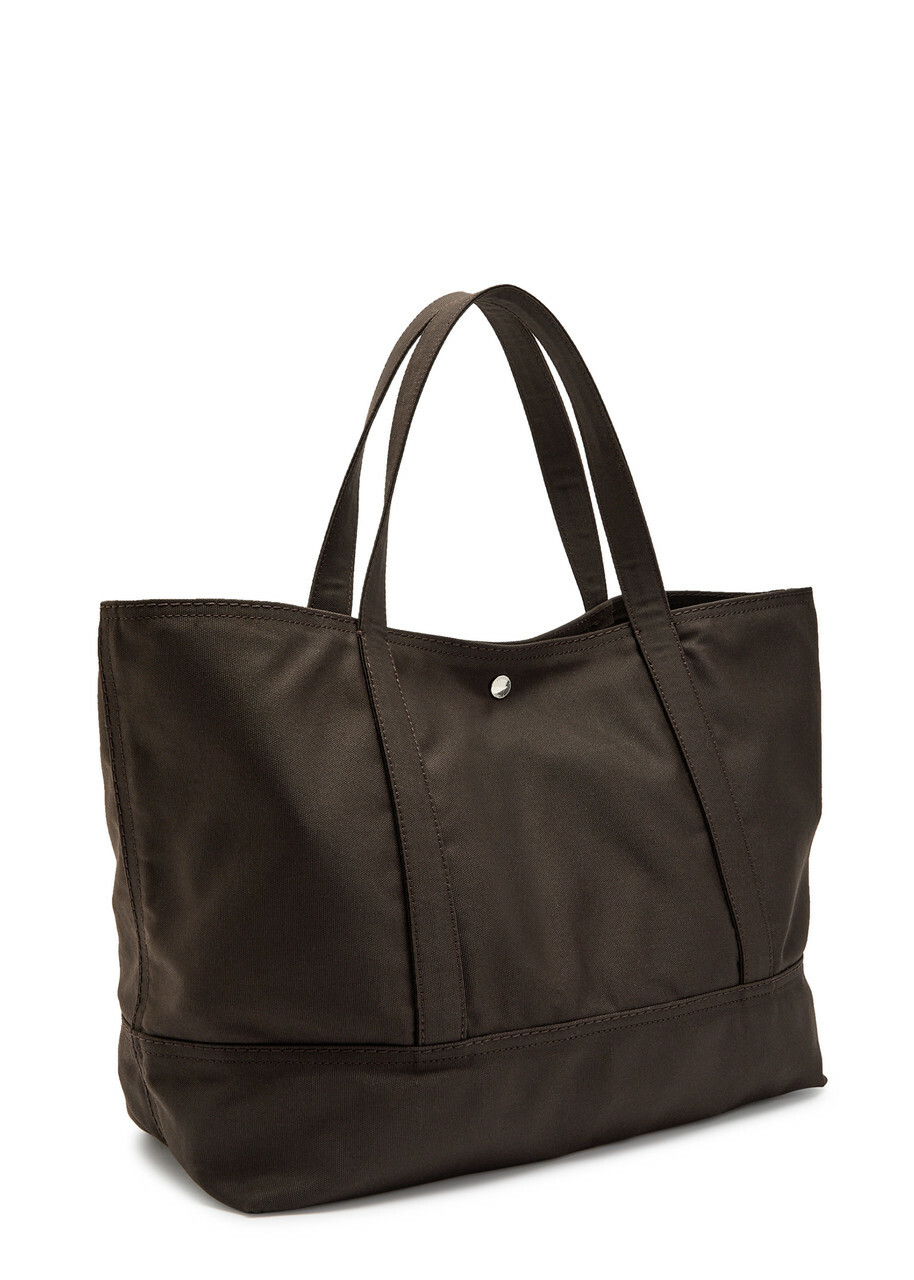 Toteme Beach Canvas Tote bag - Dark Brown - One Size