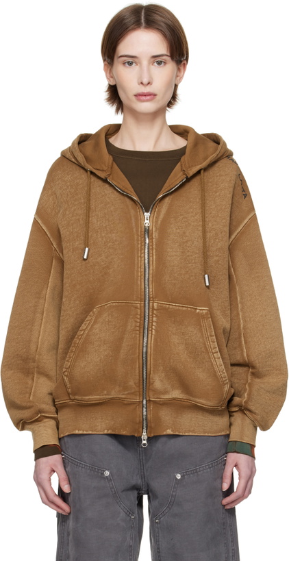 Photo: Eckhaus Latta Tan Zip Hoodie