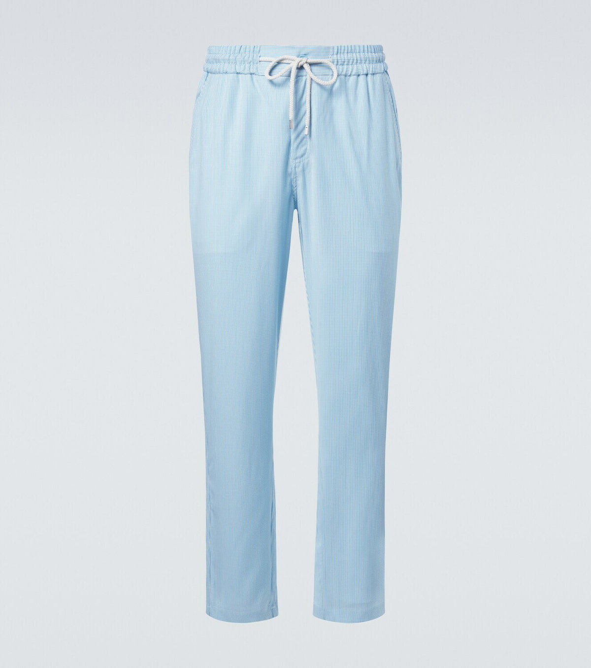 Vilebrequin Parc striped wool-blend slim pants