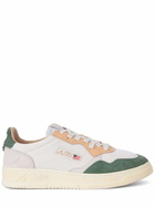 AUTRY - Staple 01 Cotton & Canvas Sneakers