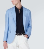 Brioni Silk, cashmere, and linen blazer