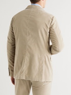 Massimo Alba - Unstructured Cotton-Corduroy Suit Jacket - Neutrals