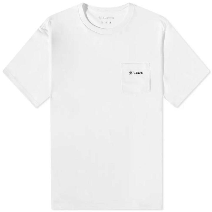Photo: Goldwin Men's Pocket T-Shirt in White