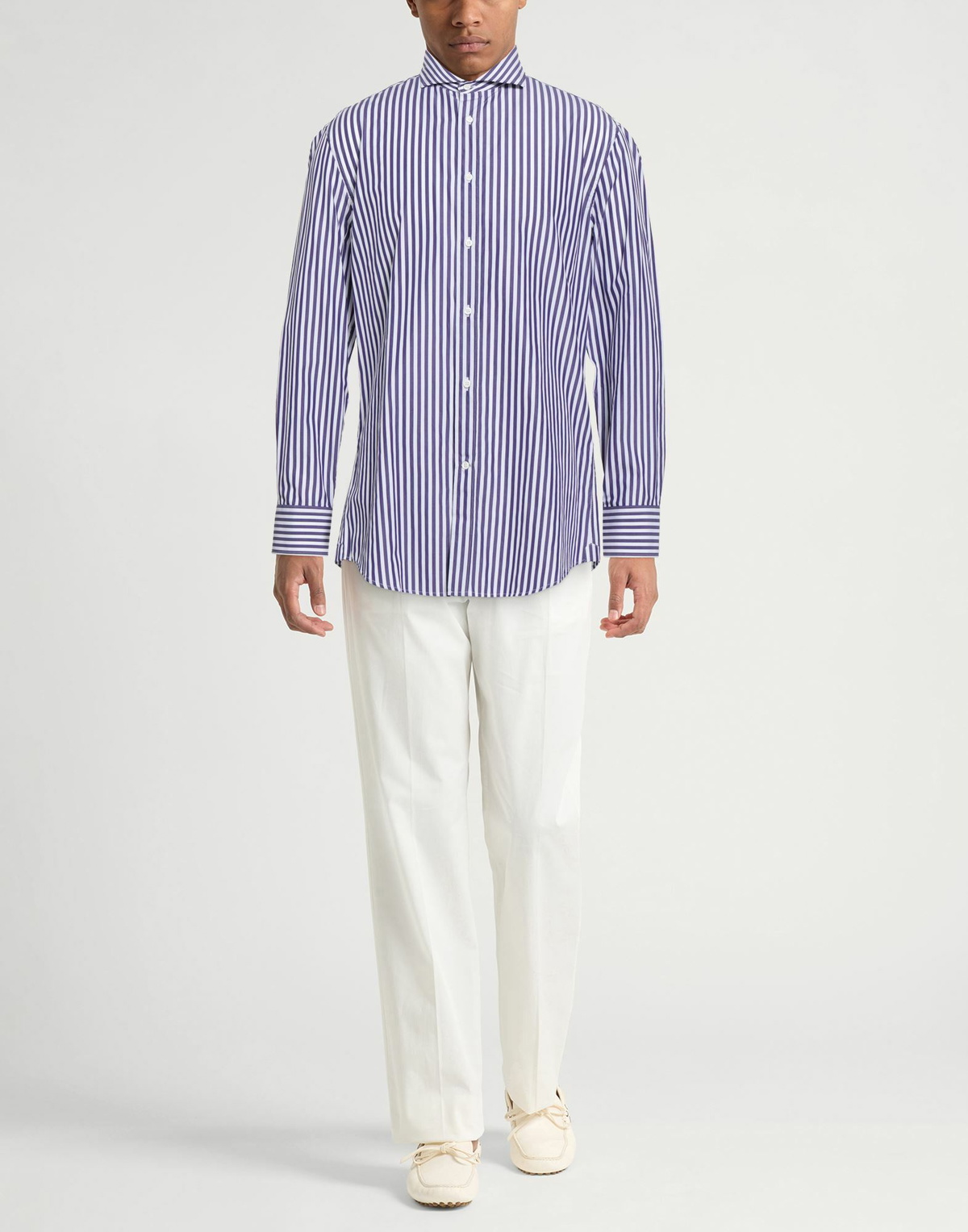 Brunello Cucinelli Mens Shirt in Purple