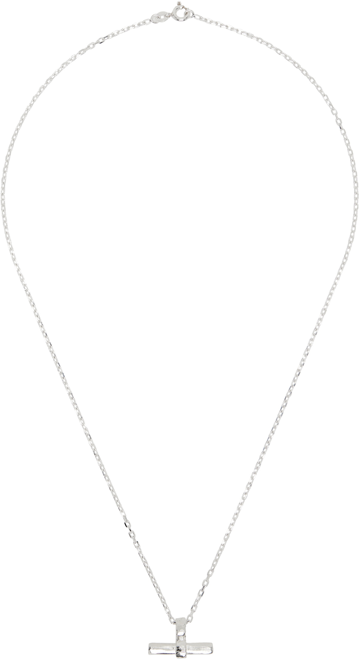 The Ouze Ruby Facet Ingot Necklace The Ouze