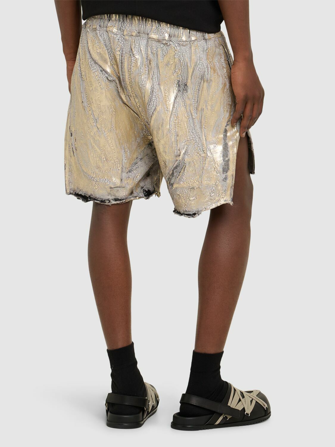 25ss RICK OWENS Boxers ショートパンツ RICK OWENS - 【25SS】ボクサー ショートパンツ / BOXERS / ブラック