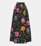 Carolina Herrera Floral ball skirt