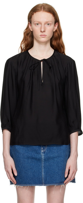 Photo: A.P.C. Black Anouk Blouse