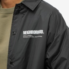 Neighborhood Men's Windbreaker Jacket in Black