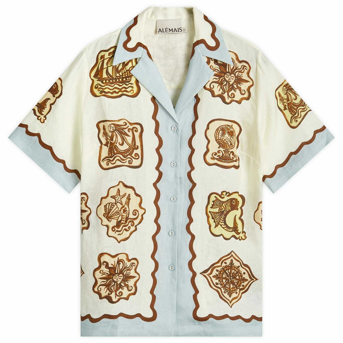 Alemais Women's Relic Shirt in Cream