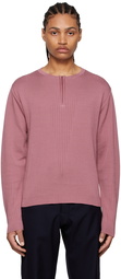 Kiko Kostadinov Pink Cotton Polo