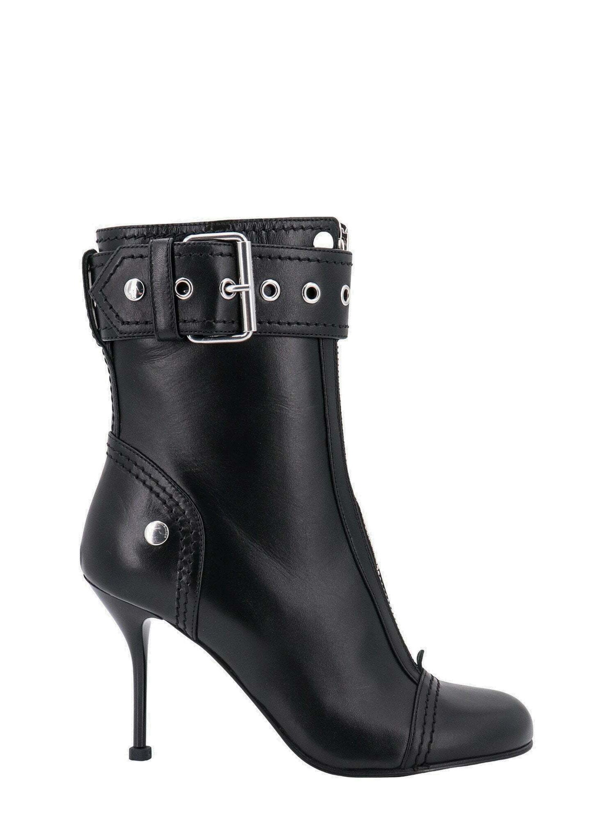 Alexander Mcqueen Boots Black Womens Alexander McQueen