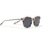 Berluti - Oliver Peoples Miami Square-Frame Tortoiseshell Acetate and Gunmetal-Tone Sunglasses - Men - Tortoiseshell