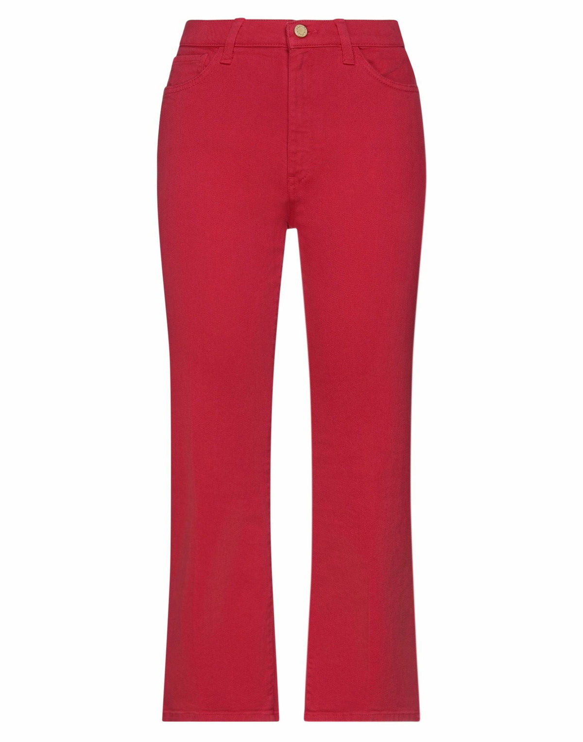 Manila Grace Womens Jeans in Red