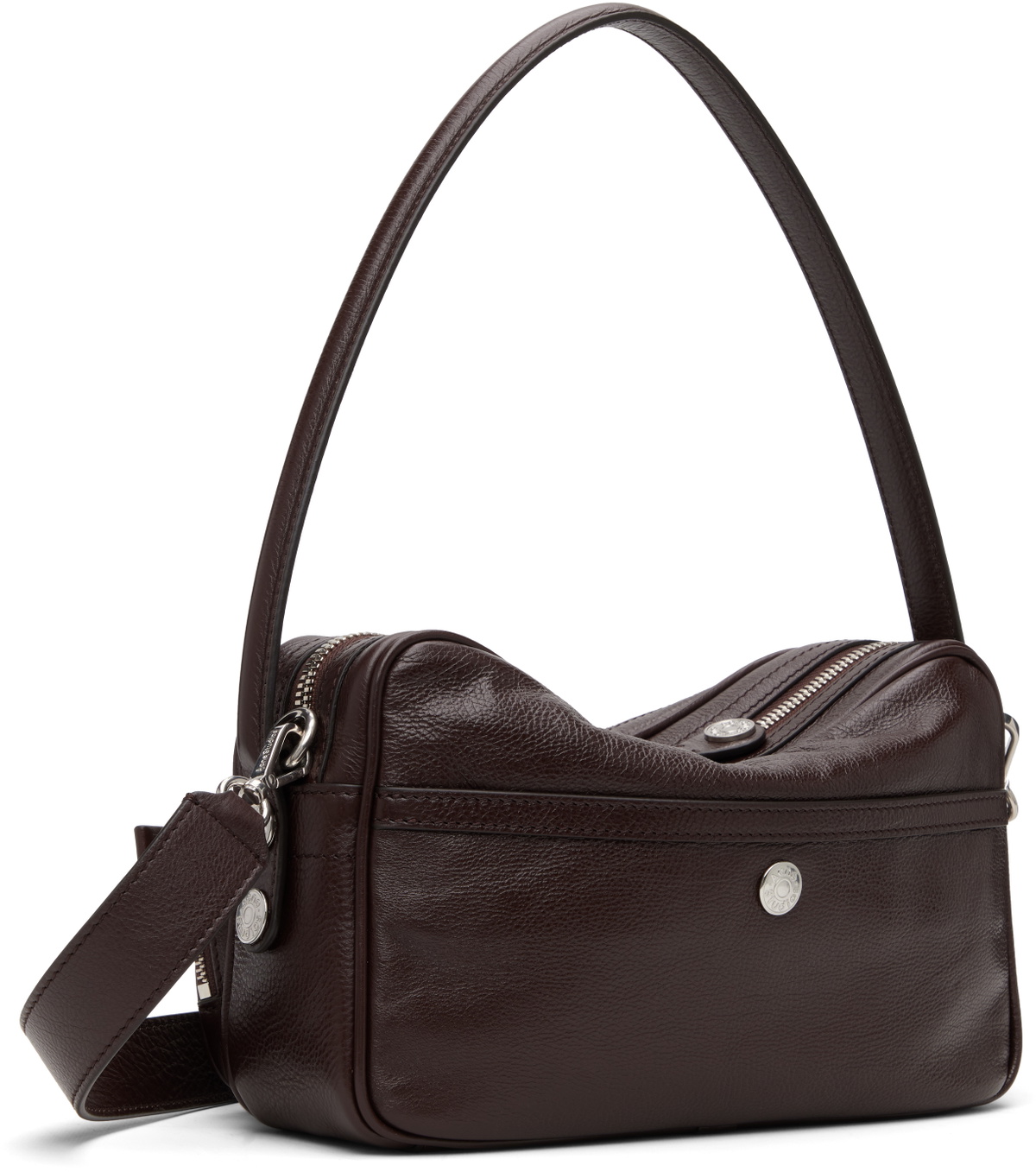 Acne Studios Brown Camero Party Bag