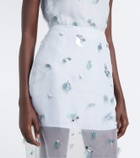 Simkhai Delilah embellished midi skirt