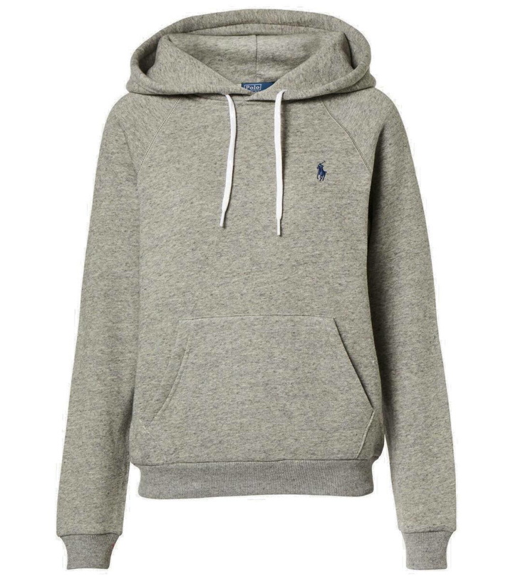 Photo: Polo Ralph Lauren Cotton-blend jersey hoodie