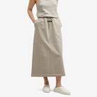 Fear of God ESSENTIALS Women's Long Skirt in Seal