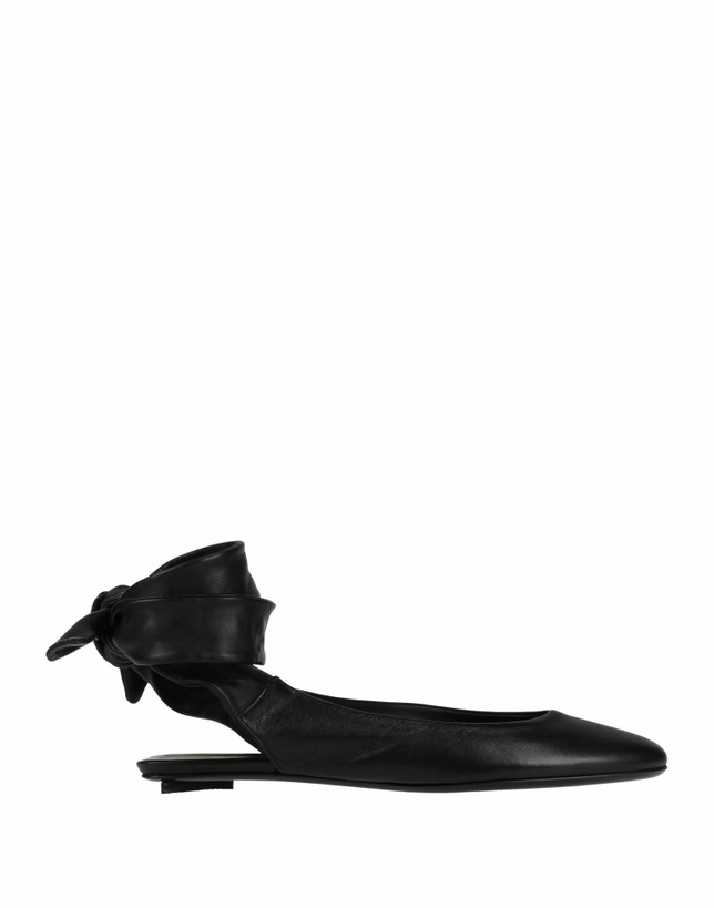 Photo: The Attico Womens Ballet flats in Black