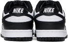 Nike White & Black Dunk Low Retro Sneakers