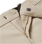 Haider Ackermann - Skinny-Fit Embroidered Wool-Blend Twill Trousers - Beige