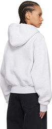JACQUEMUS Gray 'The Corto' Hoodie