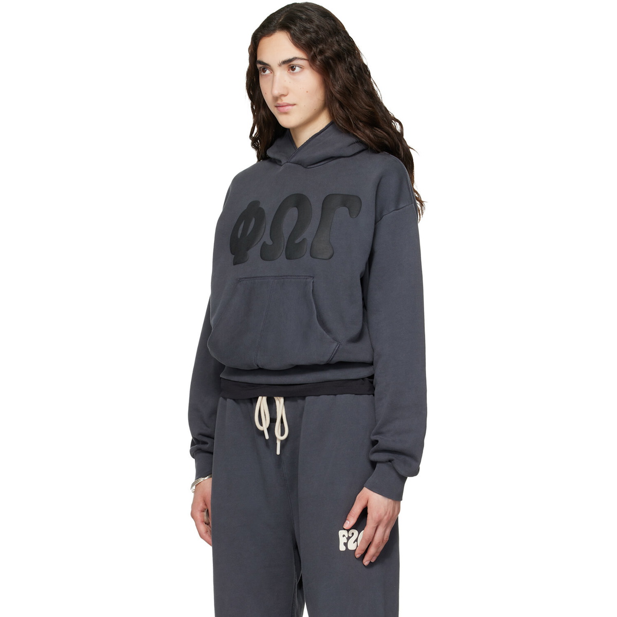 Fear of God ESSENTIALS Gray 90s Fleece Hoodie