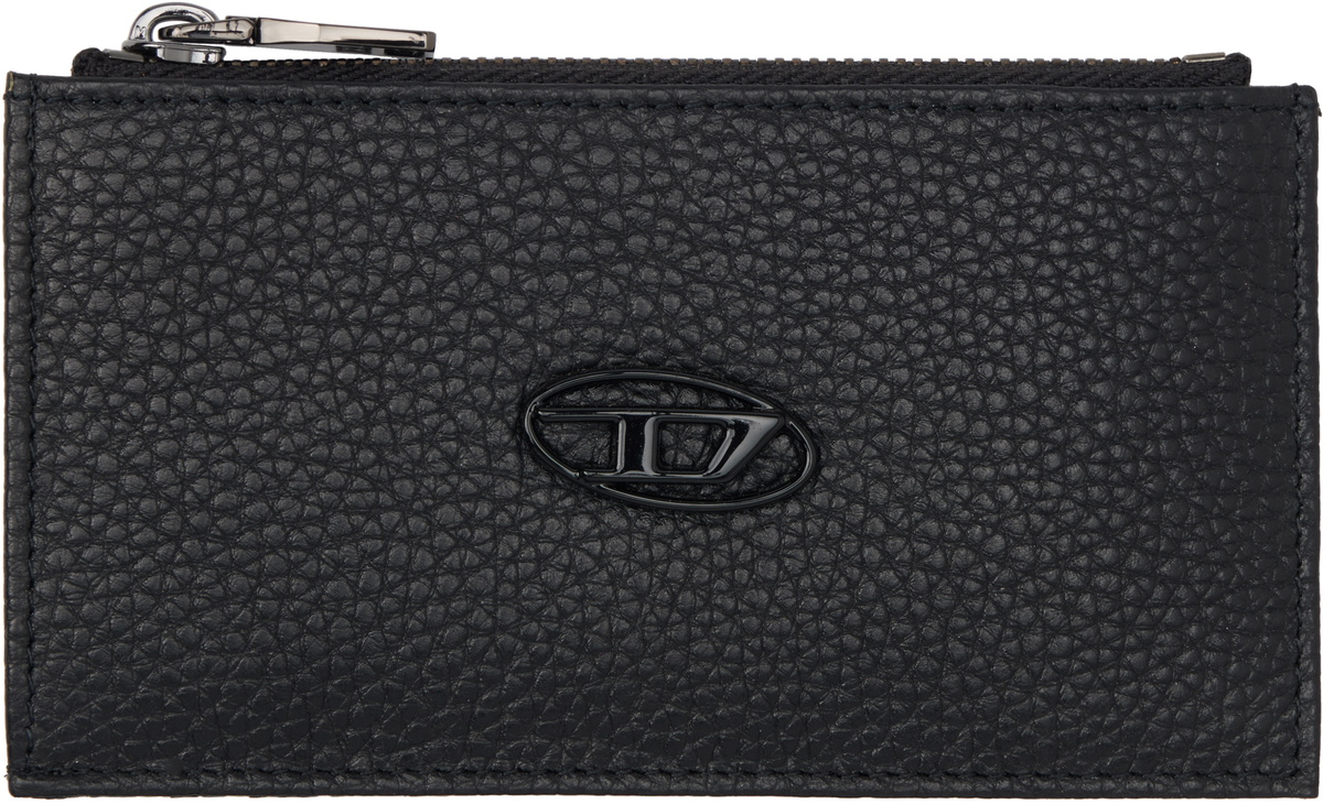 Diesel Black Hissu Evo Iii Card Holder