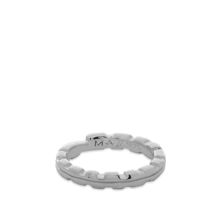 Photo: Martine Ali Stacking Groove Ring