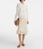 Dorothee Schumacher Summer semi-sheer cotton-blend cardigan