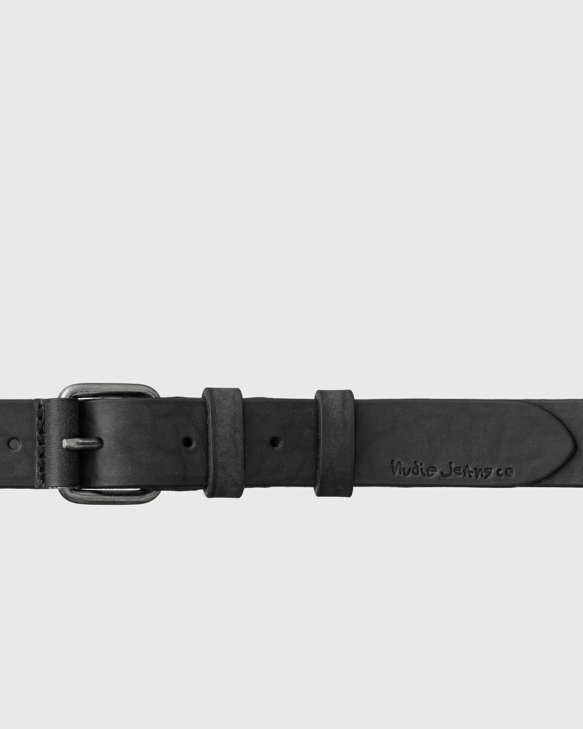 Nudie Jeans Dwayne Leather Belt Black Men