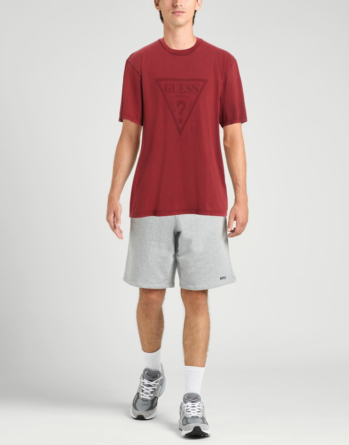 Guess Mens T-shirt Brick
