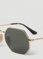 Ray-Ban - Octagonal Classic Sunglasses in Gold